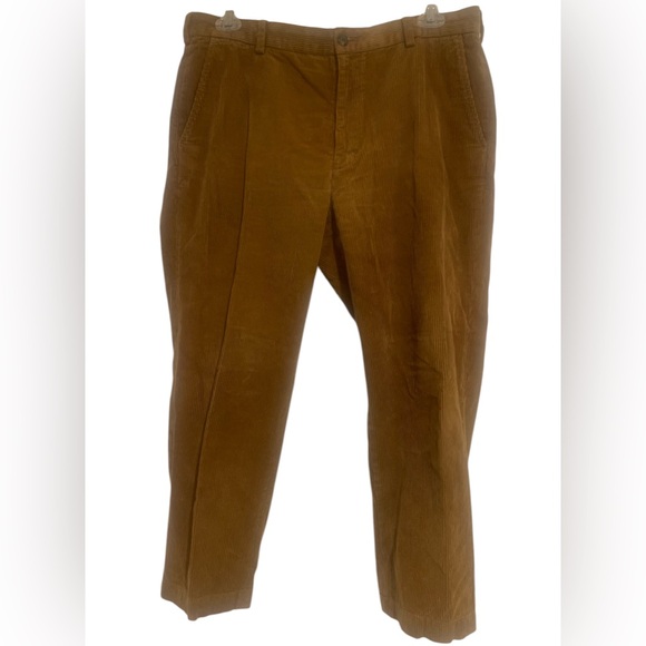 Brooks Brothers Other - 🏆SOLD🏇Brooks Brothers Corduroy Pants Brown Flat Classic Preppy Clark Men’s 38x30